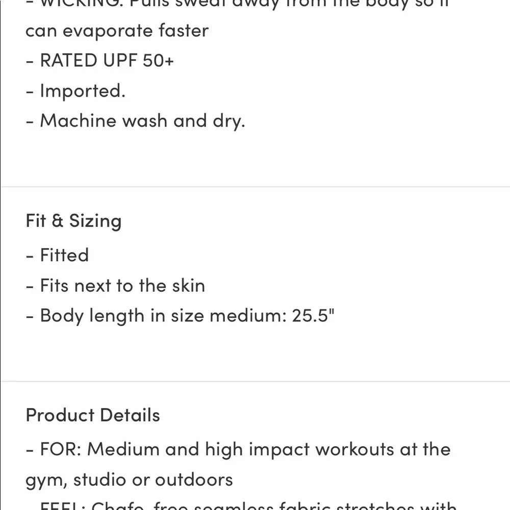 Athleta tank size medium. - Picture 5 of 12